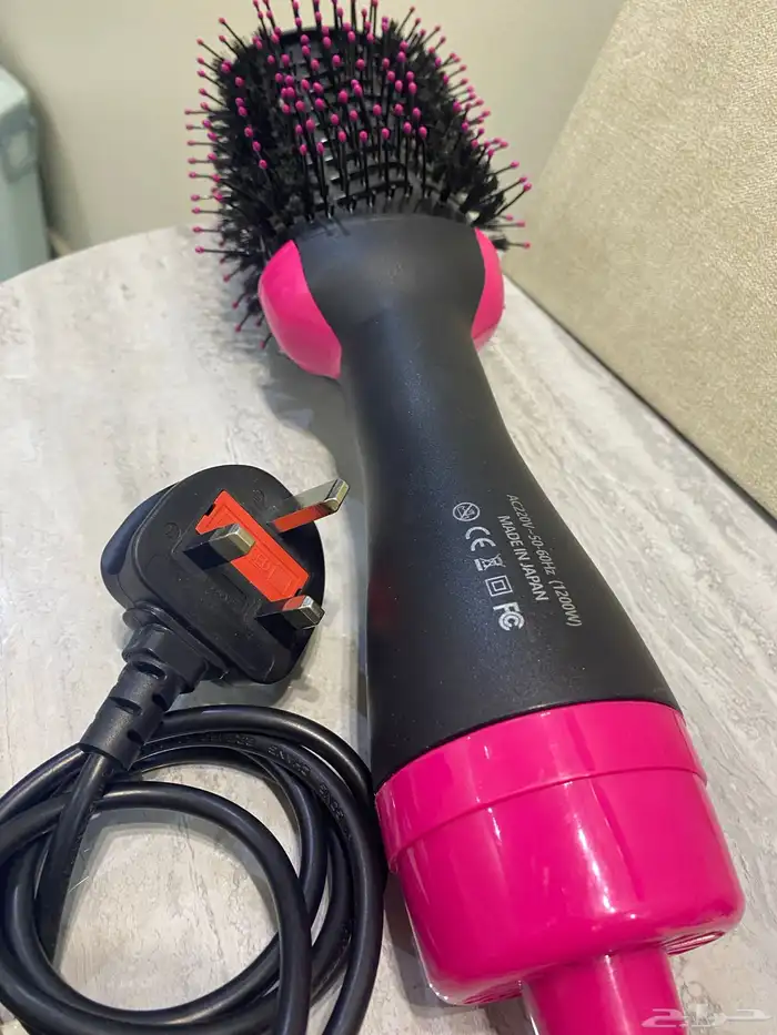 استشوار . فير شعر سيراميك فرشاه حراريه وساعه ديور درجه اولى 4