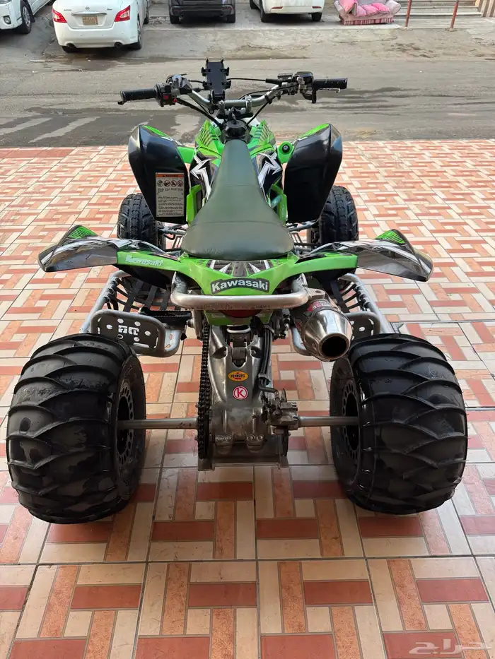 kawasaki 450r 2008 بانشي بحالة الوكالة على الشرط 1