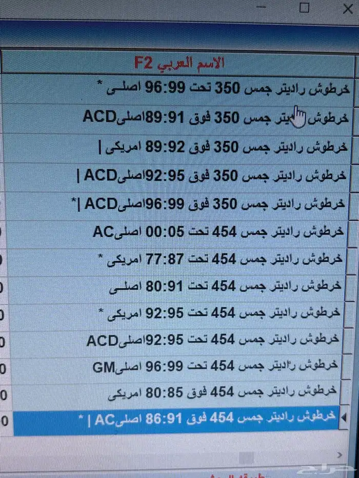قطع غيار تصفيه قديم جديد بانواعه 25