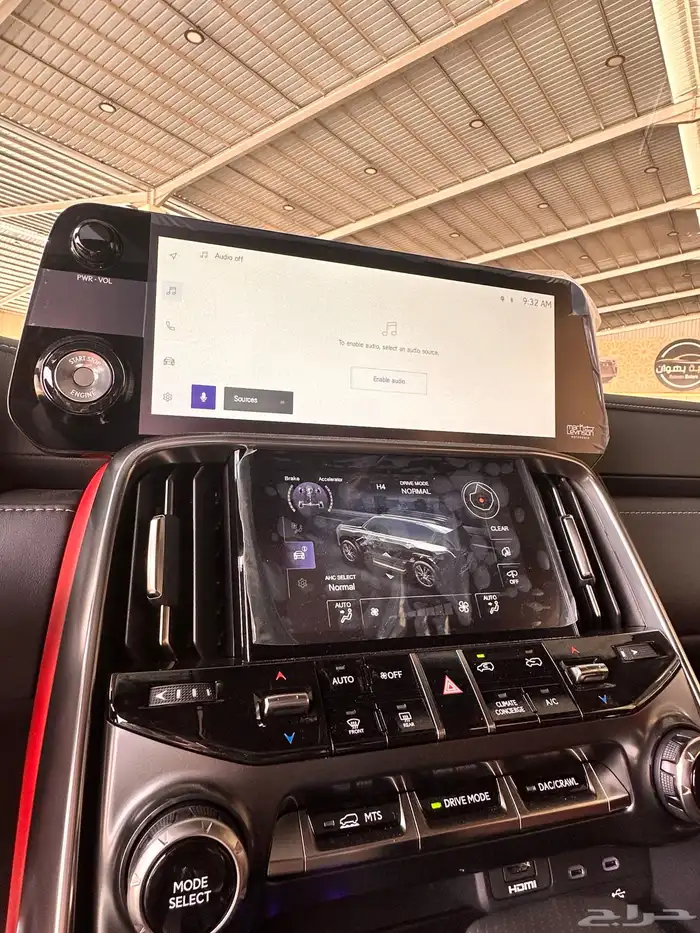 تويوتا لكزس LX600 اسود 2025 بطاقه جمركيه 11