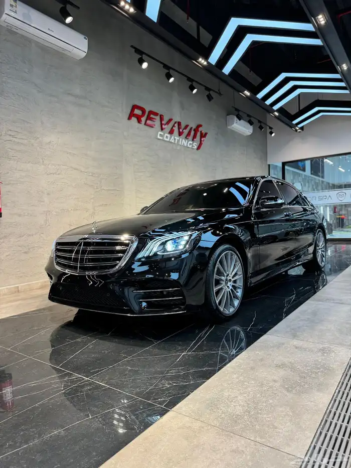 مرسيدس S450 2020 شبة جديدة (جفالي) 5