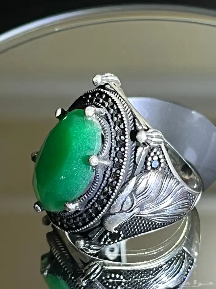 احجار كريمه طبيعي وفضه إيطالي عيار 925 2