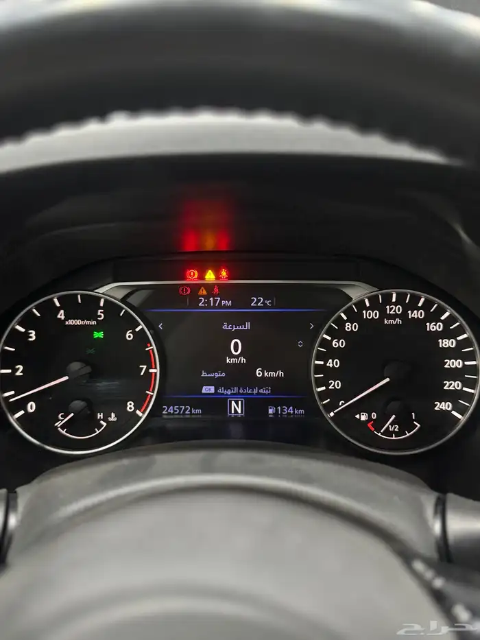 نيسان التيما موديل 2022 عداد 24 الف كيلو فقط 14