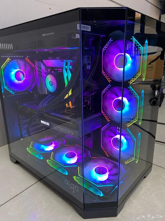 بي سي قيمنق بمواصفات عاليا RTX 4070 super 3