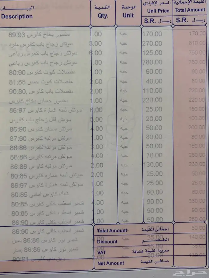 قطع غيار تصفيه قديم جديد بانواعه 45