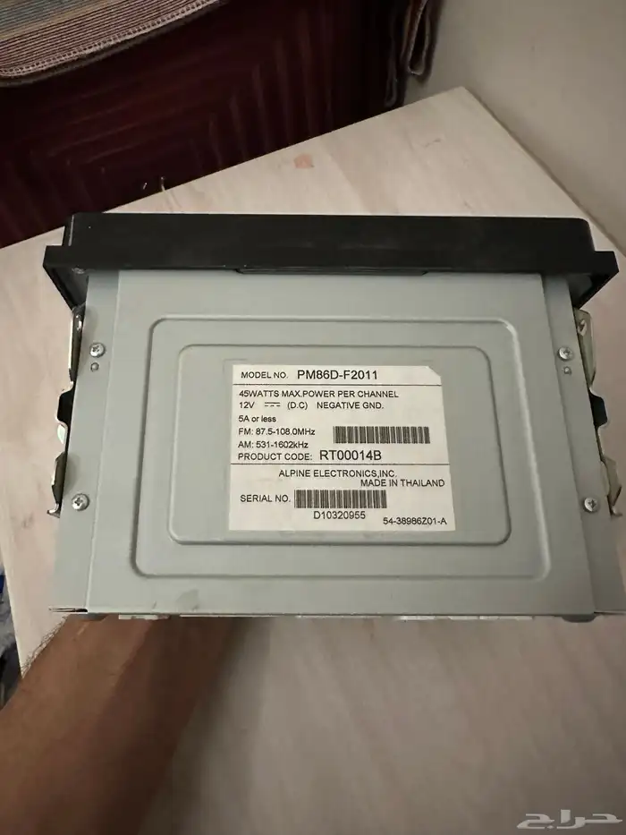 شاشة كورولا 2021 وكالة استخدمت لمدة سنه فقط مع الديكور 1