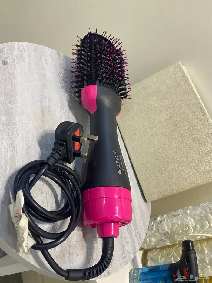 استشوار . فير شعر سيراميك فرشاه حراريه وساعه ديور درجه اولى 5