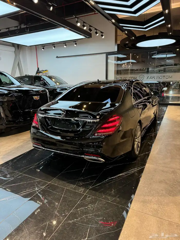 مرسيدس S450 2020 شبة جديدة (جفالي) 9