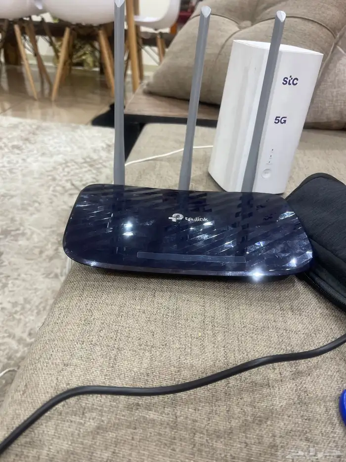 مودم شريحة stc 5G وراوتر Tp-Link 2
