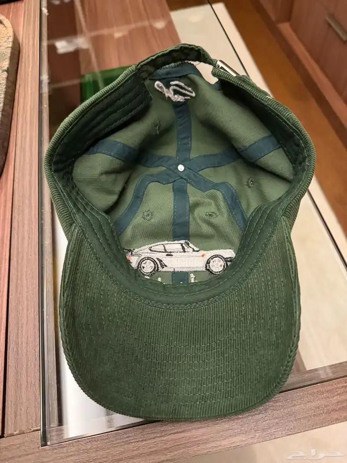 قبعة الكايد احلى بورش من رسائل Green Porsche Cap 4