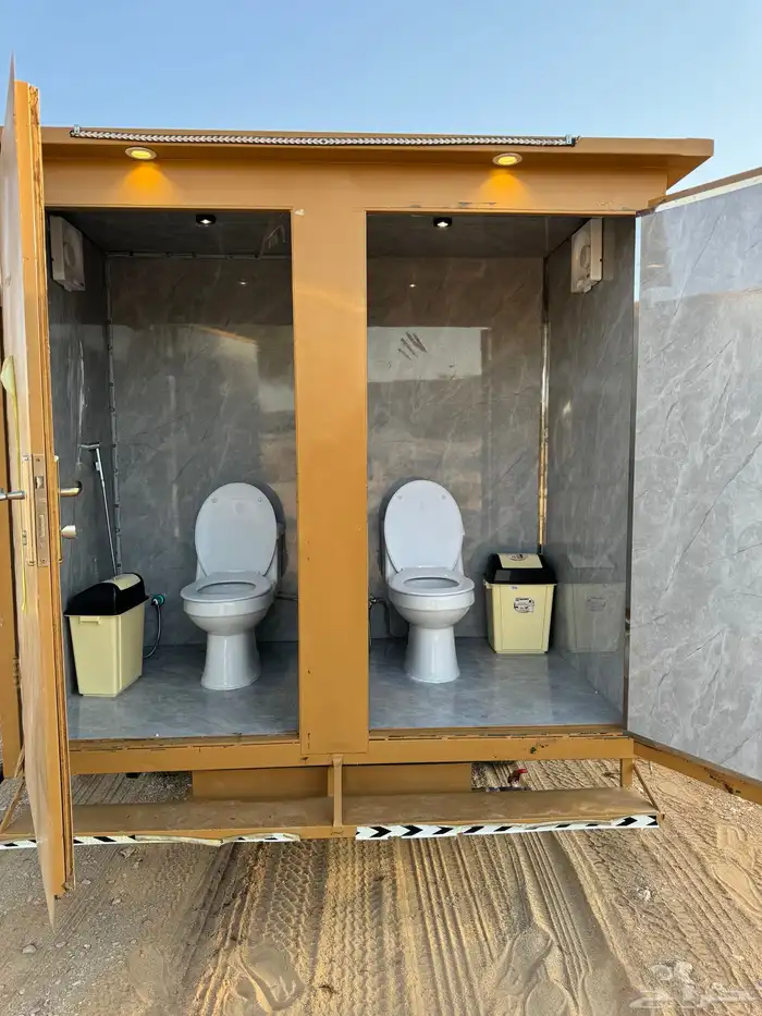 للإيجار تاجيركرفانات امريكية ودورات مياه متنقله 31