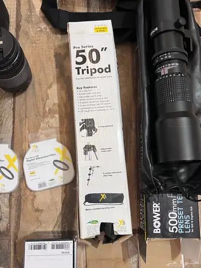 كاميرا كانون EOS 70D الاحترافيه  محلقات وعدسات index