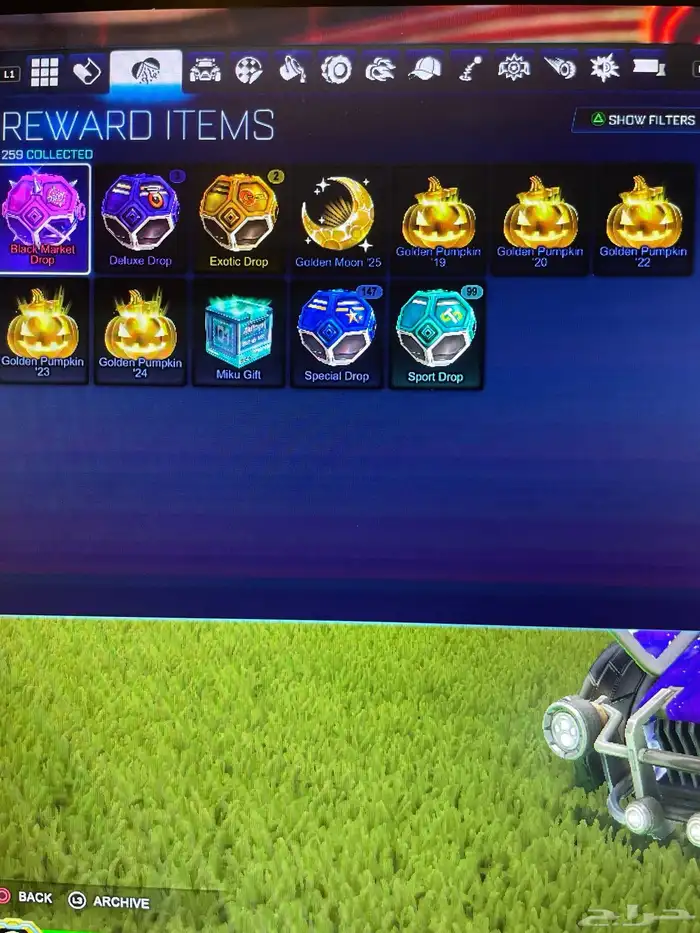 حساب للبيع سوني فيه أشياء نادرة في روكت و فورت 0