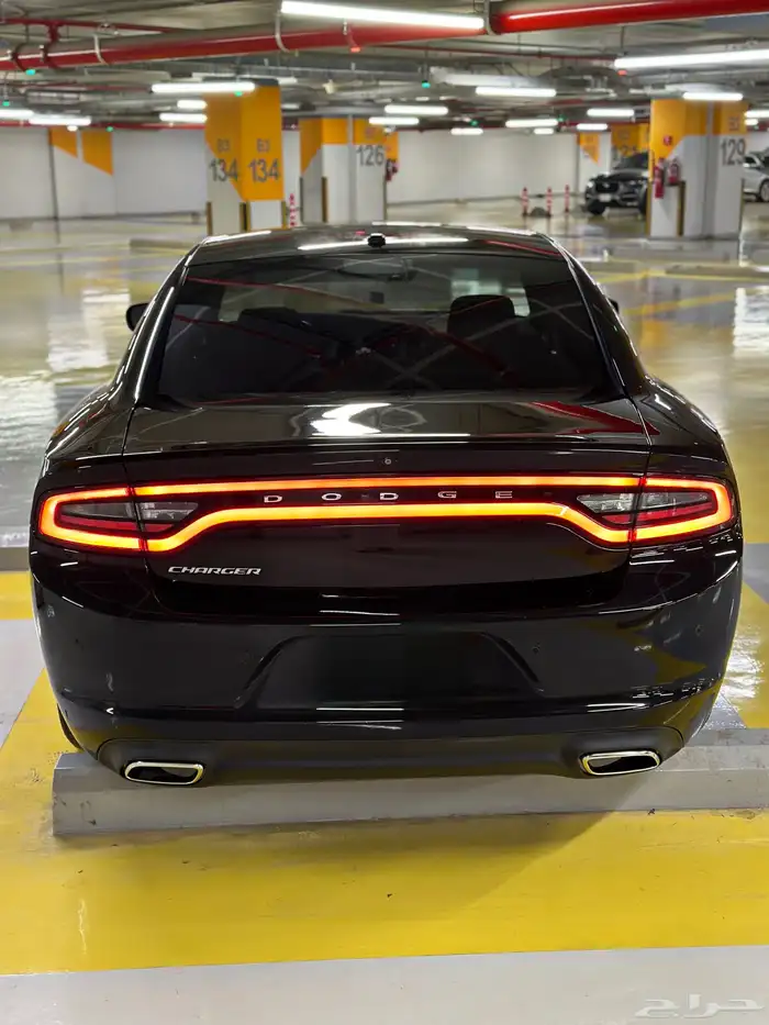 دودج تشارجر 2019 اسود شد بلد 6