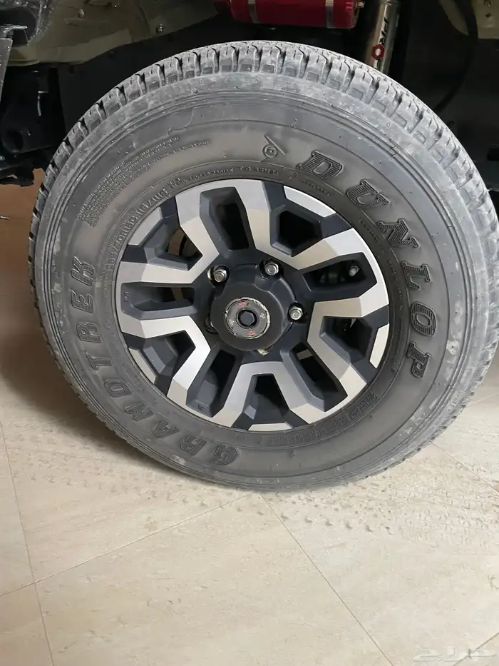 كفرات دنلوب 265 70 16 كفرات فقط 6