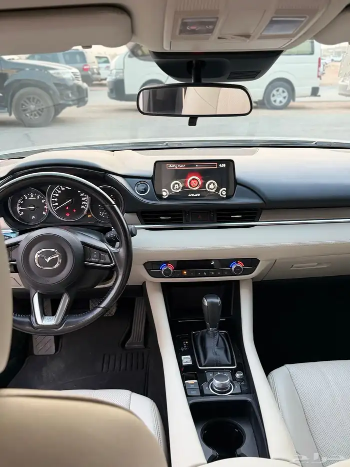 مازدا زوم 6 2024 - نص فل سعودي نظيف جدا 8