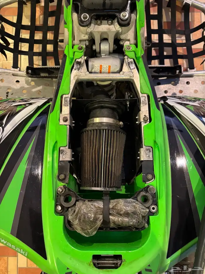 kawasaki 450r 2008 بانشي بحالة الوكالة على الشرط 6