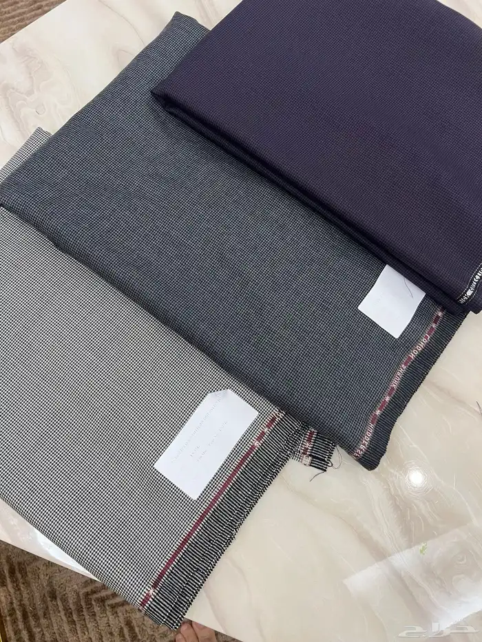 أقمشة صوف أصلي 100 1