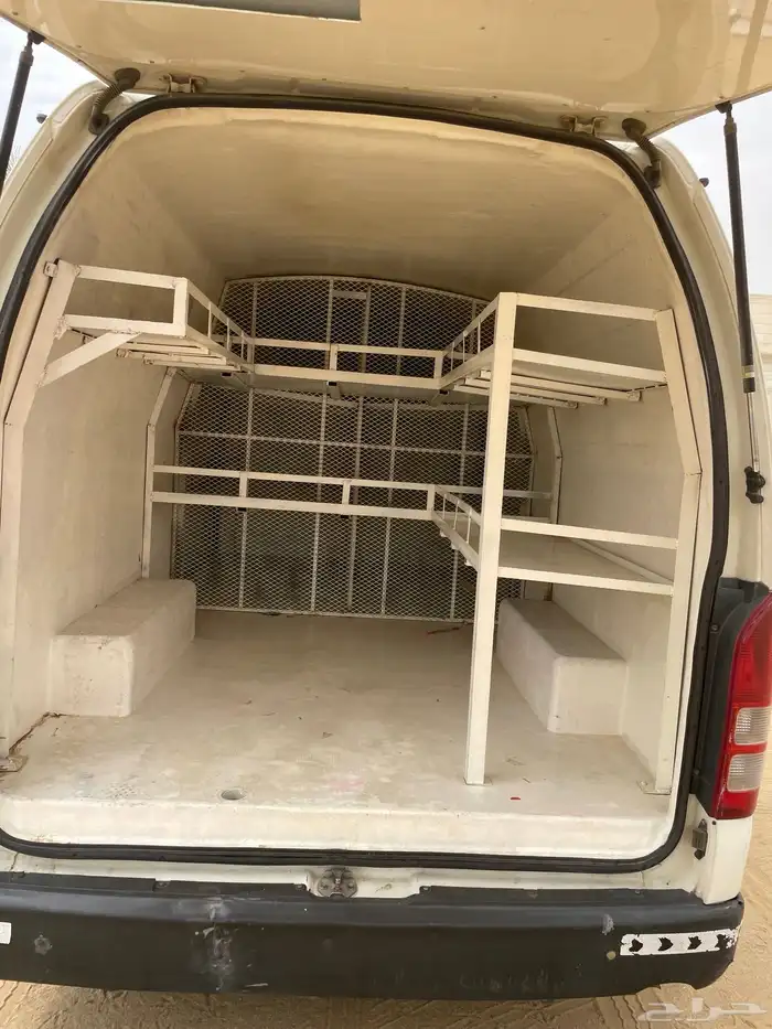 تويوتا هايس بضاعة سقف عالي ثلاجة 2014 1