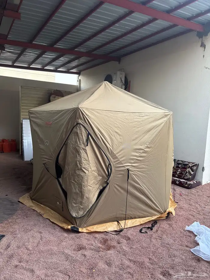 خيمة ديسكفري 3 3 نظيفه و على الشرط استخدام مره واحد فقط 2