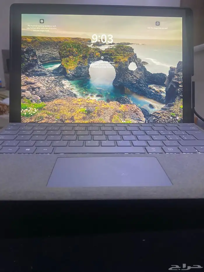 ميكروسوفت سرفس  512gb MS Surface pro 5core i5  7gen  8gb 1