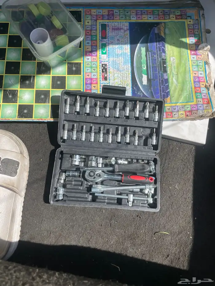 مفكات ومفاتيح اكثر من ارقام 46قطعه 1