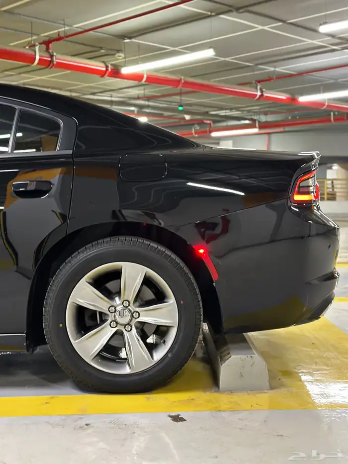 دودج تشارجر 2019 اسود شد بلد 8