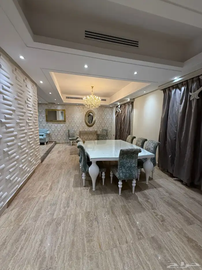 فيلا مؤثثة للإيجار   شمال الرياض   حي الياسمين 4