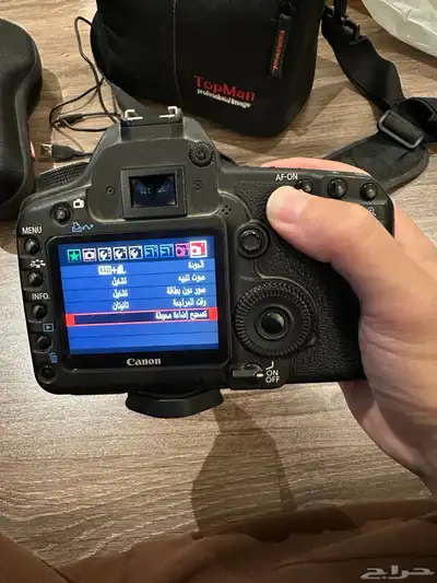 كاميرا كانون 5D mark 2 مع ملحقاتها index