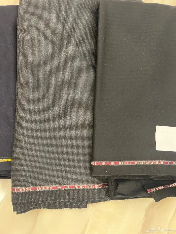 أقمشة صوف أصلي 100 3