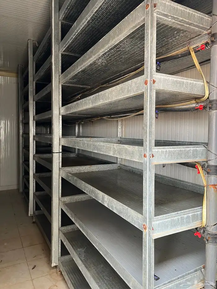 غرفة وثلاجه استنبات الشعير انتاج يومي 4 طن 4