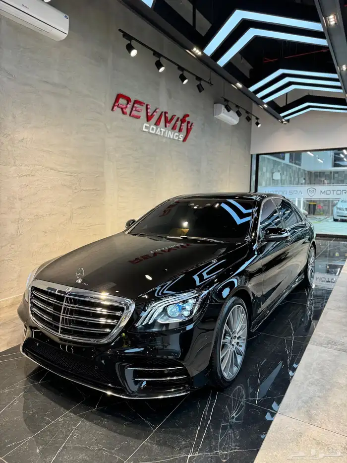 مرسيدس S450 2020 شبة جديدة (جفالي) 16