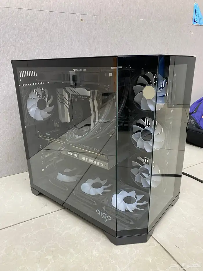 بي سي قيمنق بمواصفات عاليا RTX 4070 super 5