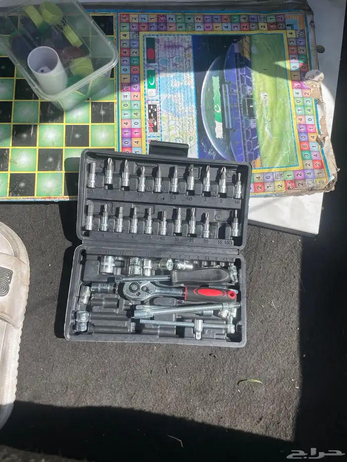 مفكات ومفاتيح اكثر من ارقام 46قطعه 0