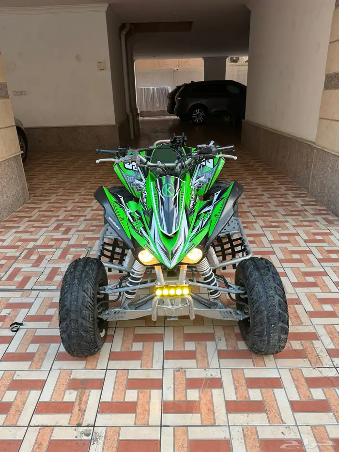 kawasaki 450r 2008 بانشي بحالة الوكالة على الشرط 8