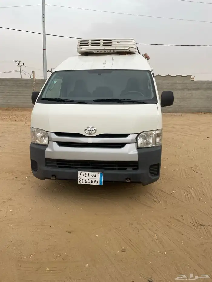 تويوتا هايس بضاعة سقف عالي ثلاجة 2014 7