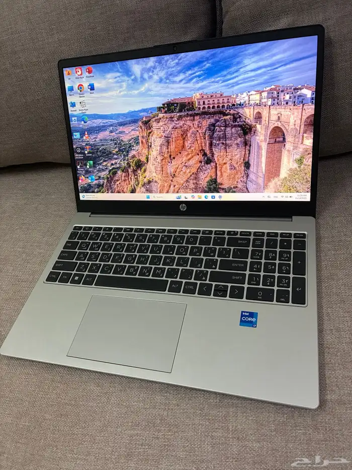 لابتوب إتش بي جيل ثالث عشر شبه جديد Core i7 8