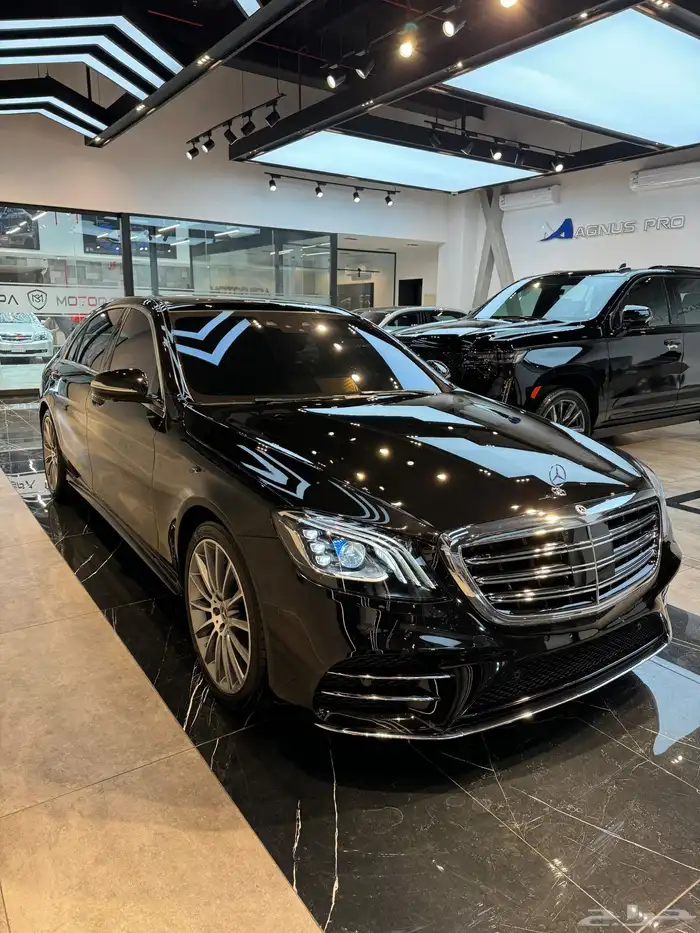 مرسيدس S450 2020 شبة جديدة (جفالي) 6