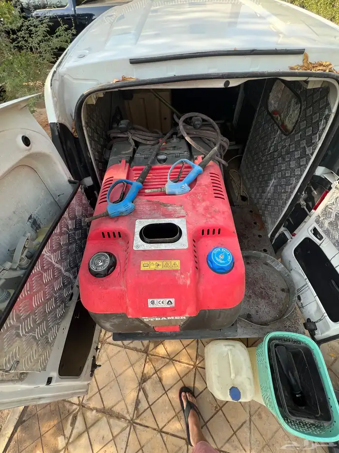 فرصه لراغبي المشاريع الصغيره رينو دوكر مغسله بخار متنقله 12