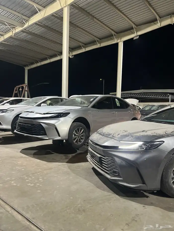 كامري2025 مصدوم قطع غيار فقط 0