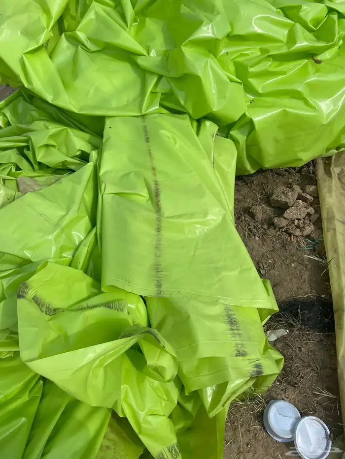 بلاستيك بيوت محميه موجود في احد رفيده للبيع بسعر مناسب جدا 2