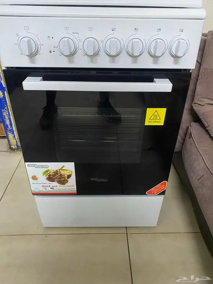 غاز كهربائي مستخدم نظيف له اسبوع 0