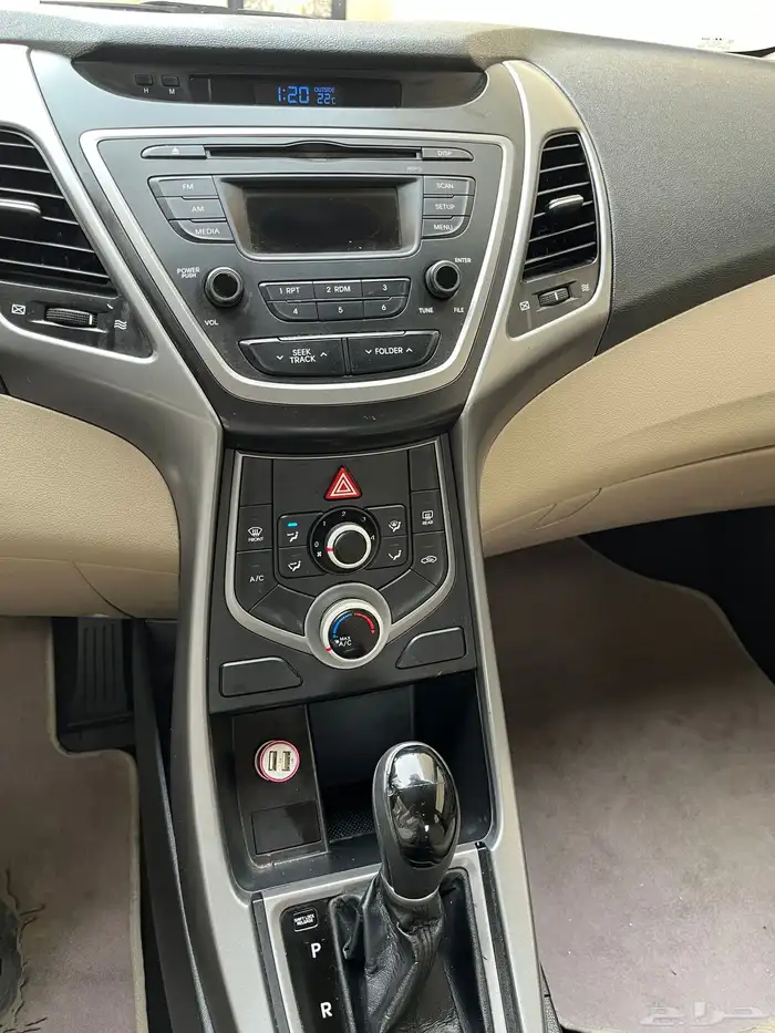 إلنترا هيونداي 2016 مكينه 2000 ممشى قليل ونظيفة جدا 8