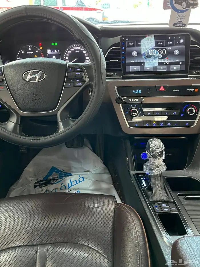 للبيع سوناتا2017ديزل قتصادي تقبل جميع التطبيقات اوبر ب35ألف 2