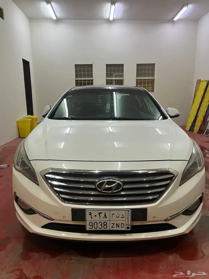 للبيع سوناتا2017ديزل قتصادي تقبل جميع التطبيقات اوبر ب35ألف 10