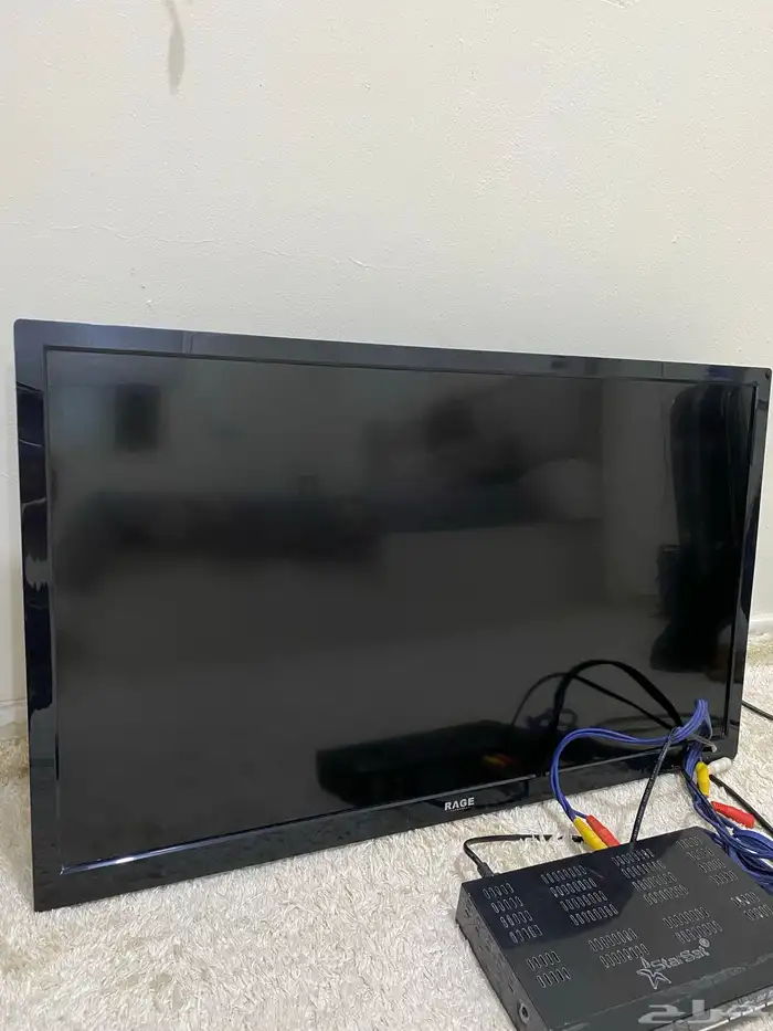 شآشة تلفزيون RAGE مستعملة شغآل ولا يشكو من شي . للبيع ب 130 1