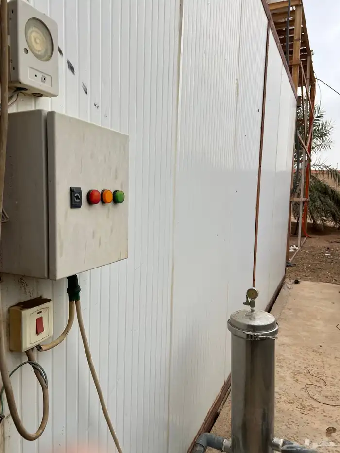 غرفة وثلاجه استنبات الشعير انتاج يومي 4 طن 1