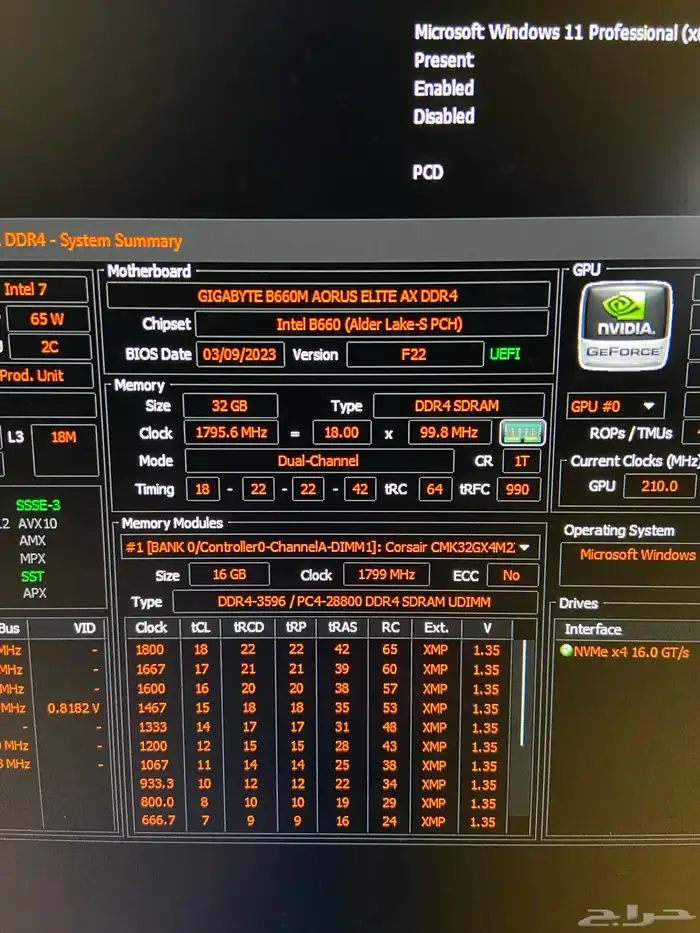 بيسي pc للبيع 3060 12g ا i5-12400f 3