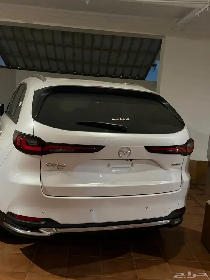 مازدا cx90 ممشى 500 كيلو عليها عازل وحمايه ppf كامل 0