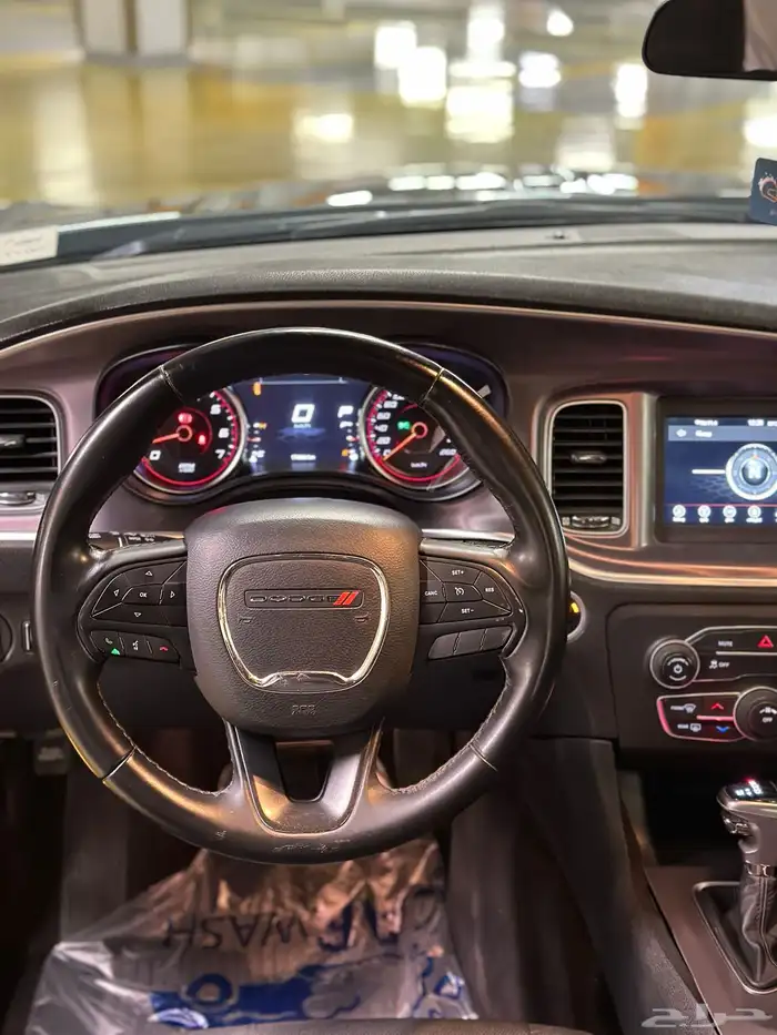 دودج تشارجر 2019 اسود شد بلد 16